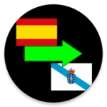 spanish to galician translator android application logo